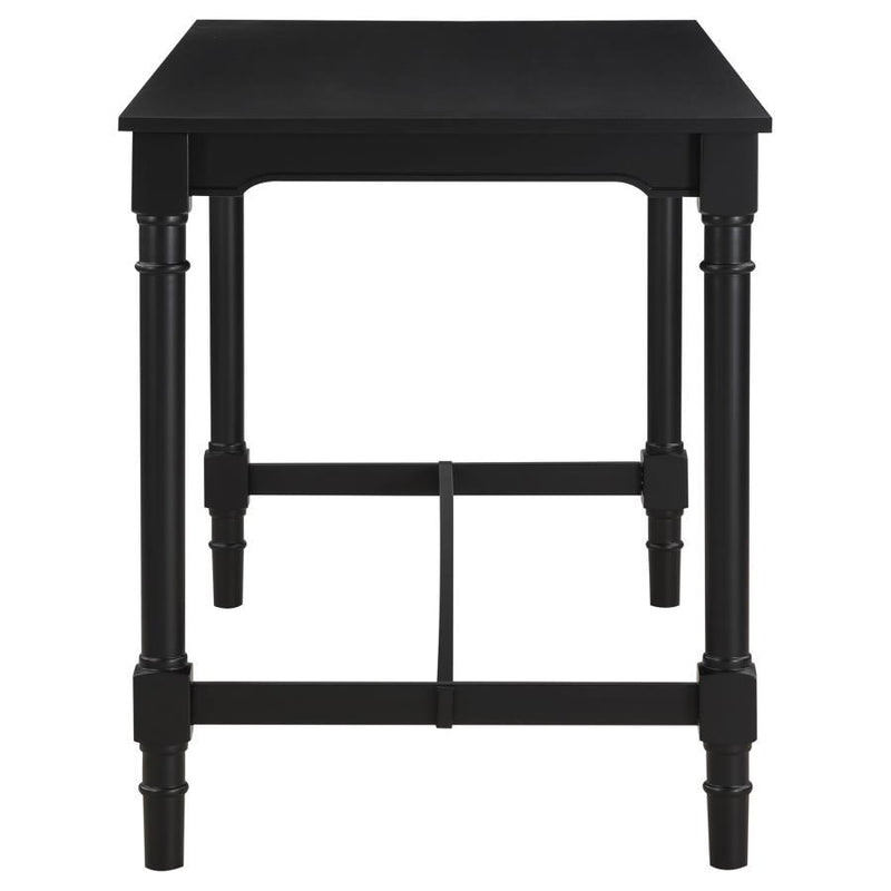 Martina - 5 Piece Rectangular Counter Height Dining Set - Black