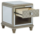 Chevanna - Platinum - Rectangular End Table
