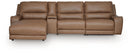 Silverbrooke Reclining Sectional with Chaise and Storage Console