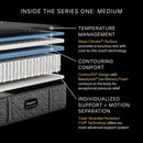 Beautyrest BlackÂ® Series One 13" Hybrid Medium Mattress
