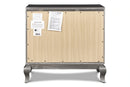PARK IMPERIAL NIGHTSTAND-PEWTER