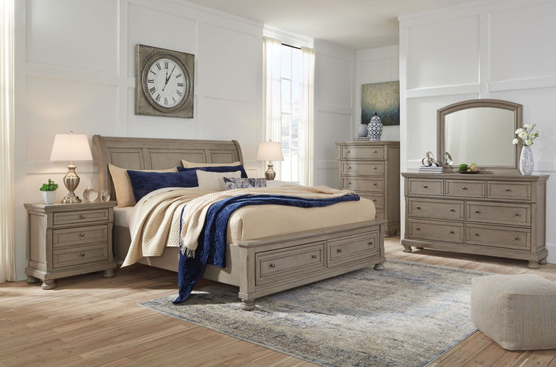 Lettner - Sleigh Bed