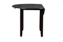 GIA 42" DINING DROP LEAF TABLE W/2 CHAIRS-EBONY