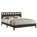 PISCES 6/6 EK PANEL BED-HB/FB/RAILS-GRAY