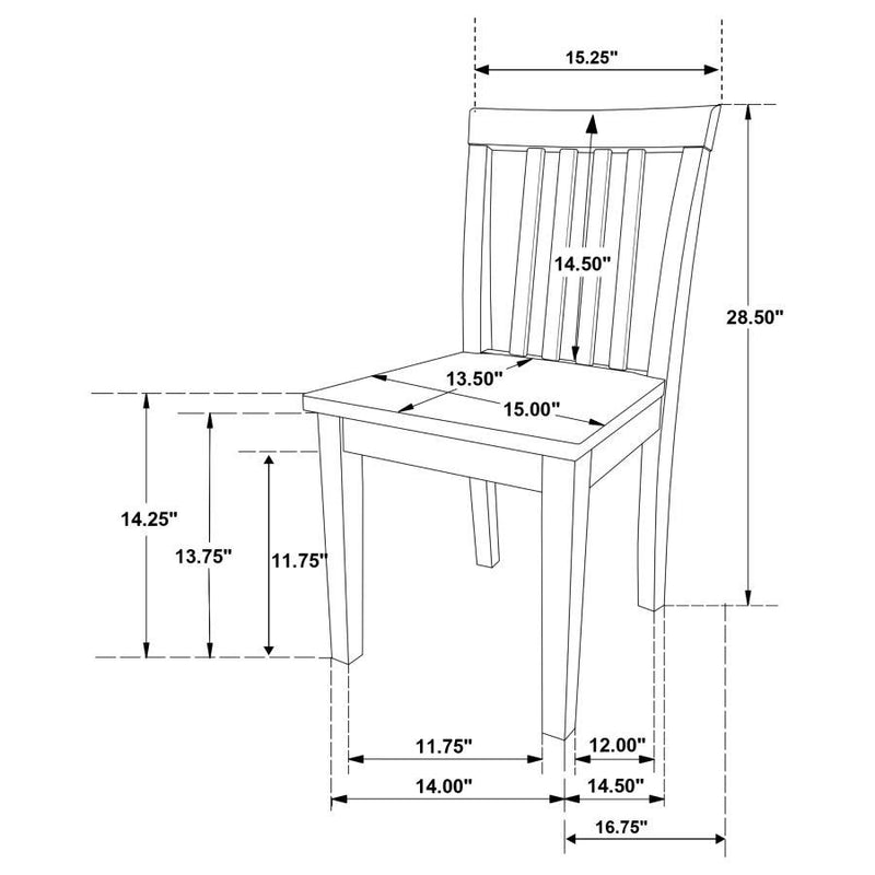 Rory - 5 Piece Kids Table And Chairs Set - Multi Color