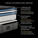 Beautyrest BlackÂ® Series One 13" Hybrid Medium Mattress