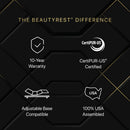 Beautyrest BlackÂ® Series Four 16" Hybrid Firm Apex Top Mattress