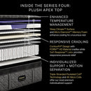 Beautyrest BlackÂ® Series Four 16" Hybrid Plush Apex Top Mattress