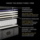 Beautyrest BlackÂ® Series Three 14.5" Hybrid Firm Mattress