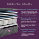 Beautyrest World Class Level Three Medium Firm Mattress
